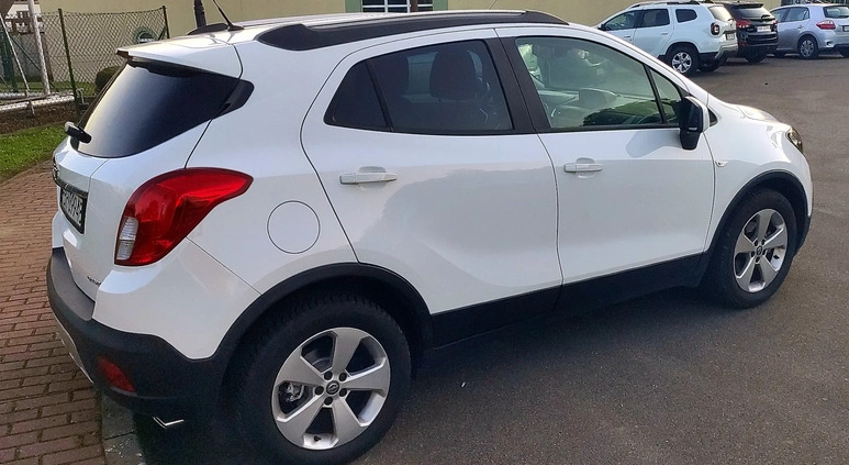 Opel Mokka cena 48500 przebieg: 155000, rok produkcji 2015 z Brzozów małe 704